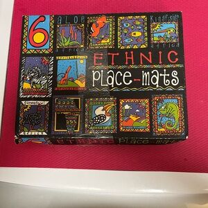Set of Ethnic Placemats
